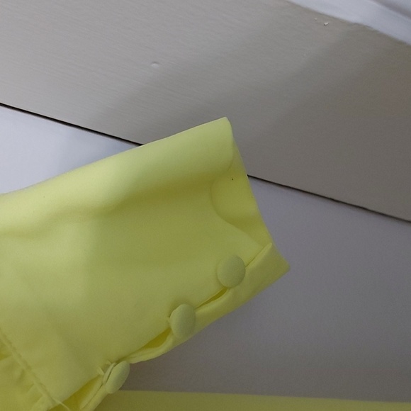 Zara Basic Yellow Dress/ Sz XS/NWOT/ Oversized - Picture 7 of 8